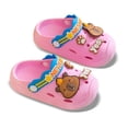 thumbnail image 1 of CAIVO Kids Summer Sandals Boys Outdoor Beach Shoes Unisex Clogs On Water Shoes For Toddler Children Comfortable Lightweight Holiday Trendy Sandals Versatile for Travel, 1 of 4