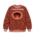 thumbnail image 1 of CAIVO Leopard Print Men Women Unisex Pet Pouch Hoodie Cat Sweatshirt with Zipper Pouch Pocket for Dogs Long Sleeve Tops, 1 of 5