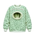 thumbnail image 1 of CAIVO Leopard Print Men Women Unisex Pet Pouch Hoodie Cat Sweatshirt with Zipper Pouch Pocket for Dogs Long Sleeve Tops, 1 of 5