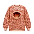 thumbnail image 1 of CAIVO Leopard Print Men Women Unisex Pet Pouch Hoodie Cat Sweatshirt with Zipper Pouch Pocket for Dogs Long Sleeve Tops, 1 of 5