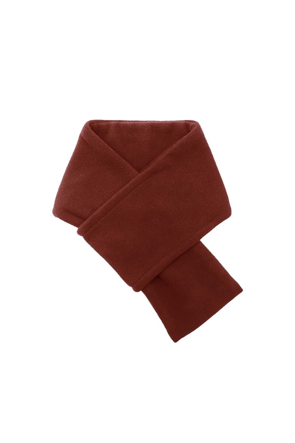Men Women Warm Scarf Fashion Simple Pure Color Polar Warm Scarf Vintage Winter Shawls Wraps