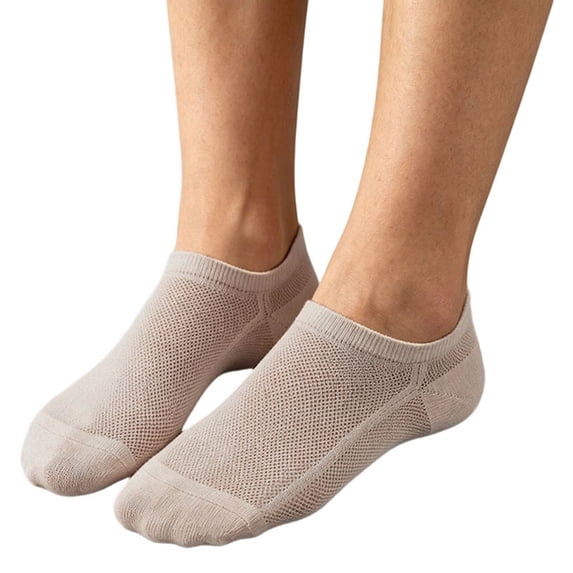 CAIVO Socks For Men Breathable Mesh Summer Socks Control Wicking Athletic Short Ankle Socks Casual Everyday Wear