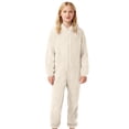 thumbnail image 1 of CAIVO Soft Jumpsuit For Toddler Boys Girls Cozy Sleeper Onesie Jumpsuit With Grip Socks For Lounging At Home Trendy Long Sleeve One-Pieces, 1 of 6