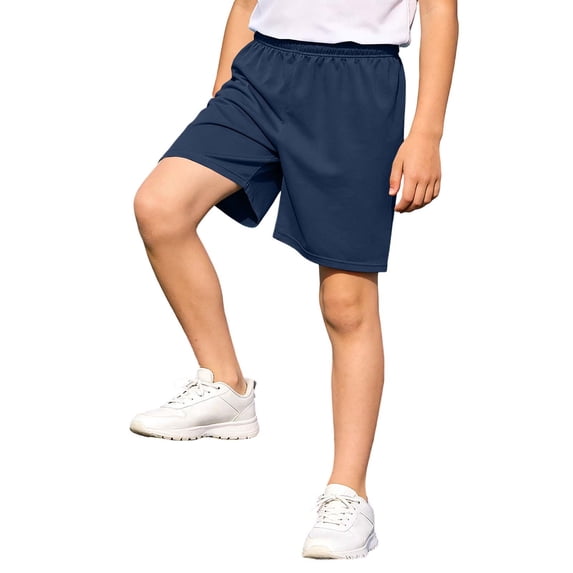 CAIVO Sports Shorts For Children Pants Fitness Running Football Shorts Competition Training Pants Birthday Party Bottoms for Child Cute Celebration