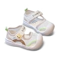 thumbnail image 1 of CAIVO Toddler Boys Sandals Breathable Lightweight Closed Toe Casual Shoes For Daily Wear And Outdoor Play Comfortable Soft Sole Footwear Party Dress Shoes Kids Summer Celebrations, 1 of 6