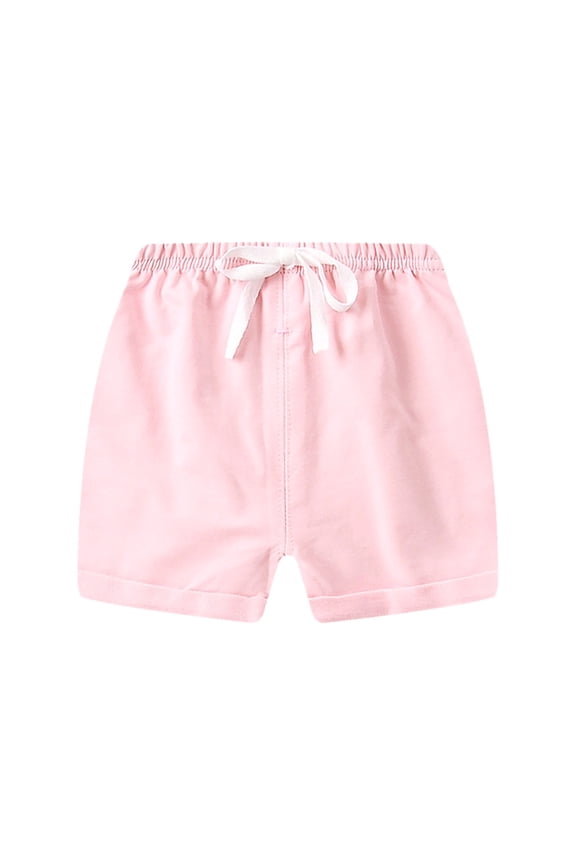 Toddler Boys Shorts Summer Cotton Material Thin Style Five Point Pants Children Baby Shorts Boys Girls Outer Wear Beach Pants Casual Hot Pants Comfort Daily Wear Trousers