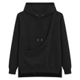 thumbnail image 1 of CAIVO Unisex Sweatshirt Kitten Pouch Hoodie, Winter Hooded Topst With Pocket And Pets Pouch For Cat Mom, Comfort Cat Dog Carrier Tops For Adults, 1 of 6