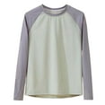 thumbnail image 1 of CAIVO Youth Shirts Long Sleeve Athletic T Shirts Boys Girls O-Neck T-Shirts Shirt For Kids Fashionable Toddler Child Daily Wear, 1 of 2