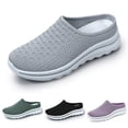 thumbnail image 1 of CAIXAI Orthopedic Shoes for Women Adjustable Upper Sneakers for Women Lightweight Walking Anti-Skid Women's Walking Shoes Knit Upper Embroidery Mary Jane Shoes Hands Free Sports Shoes, 1 of 8