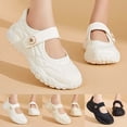 thumbnail image 1 of CAIXAI Women Walking Shoes Wide Toe Box Sneakers Women Comfortable Mesh Knitted Woven Platform Sneakers on Arch Support Mary Jane Shoes Hands Free Sports Shoes, 1 of 8
