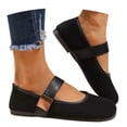 thumbnail image 1 of CAIXAI Womens Ballet Flats Womens Orthopedic Mary Jane Ballet Comfortable On Round Toe Wide Width Shoes With Adjustable Strap For All Day Wear, 1 of 9