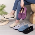 thumbnail image 1 of CAIXAI Womens Walking Shoes Wide Toe Box Sneakers Women Breathable Mesh Knitted Womens Platform Sneakers Walking Anti-Skid Arch Support Mary Jane Shoes Hands Free Go Walk Shoes, 1 of 8