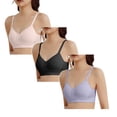 thumbnail image 1 of CAIXIA 3 Pack Training Bras for Girls Seamless First Bra Soft Girls Sports Bras Comfortable Bralette with Built-in Pads,9-11 Years, 1 of 4