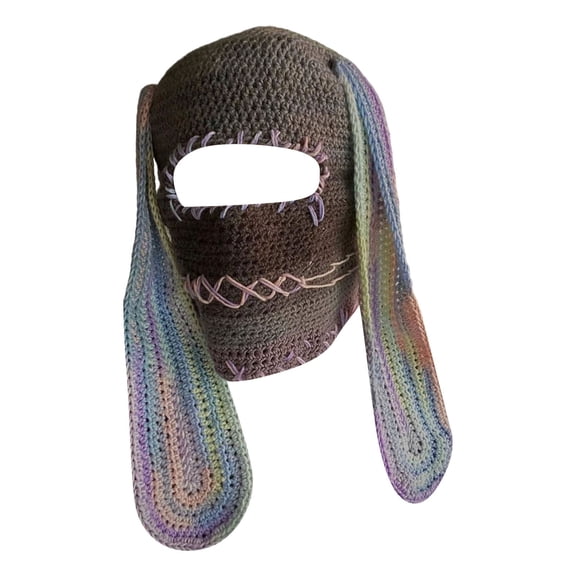 CAIXIA 3 in 1 Beanie Hat with Scarf and Mask, 3 in 1 Beanie Hat for Women, Warm Knitted BeanieHat Fleece Scarf Mask