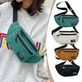 thumbnail image 1 of CAIXIA Anti Theft Crossbody Bag Womens Unisex Textured Small Chest Crossbody Waist Bag, Casual Sports Daily Shoulder Messenger Purse For Men Women, 1 of 4