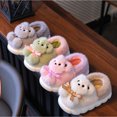thumbnail image 1 of CAIXIA Bear Boys Slippers Girls with Memory Foam Lined Cute Animal Cartoon Non- Sole House Bedroom Slippers Warm Soft Winter Fuzzy House Bedroom Slippers Birthday Gifts, 1 of 8