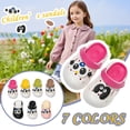 thumbnail image 1 of CAIXIA Boys Girls Cute Clogs Shoes Kids Summer EVA Cartoon Character Outdoor Beach Sandals For Toddlers And Children Lightweight On Footwear,Black, 1 of 4