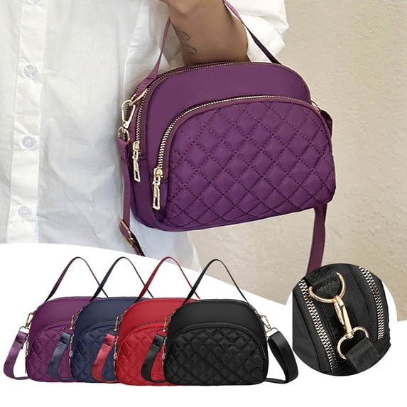 CAIXIA Crossbody Bags With Adjustable Straps Womens Fashion Casual Mini Nylon Messenger Crossbody Shoulder Bag, Lightweight Daily Commute Small Purse