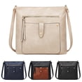 thumbnail image 1 of CAIXIA Crossbody Purses For WomenSoft Retro Small Square Crossbody Bag, Large Capacity Multi Pocket Daily Shoulder Hand Purse, 1 of 6