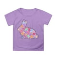 thumbnail image 1 of CAIXIA Easter Shirts Girls Tshirt Bunny Toddler Girl Shirts 3t Quality Crewneck Short Sleeve Shirts Girl Tops Size 12 Tee Size 6 Boys Clothes 8-9 Years, 1 of 4