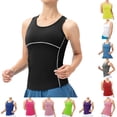 thumbnail image 1 of CAIXIA Exercise Tops for Women Sleeveless Athletic Tank Tops Scoop Neck Undershirt Running Muscle Tank Yoga Shirts Oversized Racerback Breathable Tee, 1 of 5