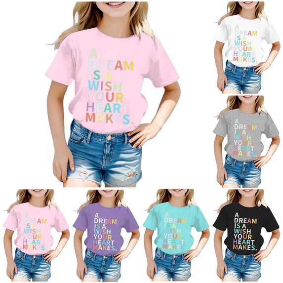 CAIXIA First Day Of School Shirt Kids Preschool To 5th Grade Embroidered T-Shirt Back To School Shirt Boys Kids Short Sleeve Shirts School Tee Top Toddler Girl Summer Clothes