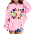 thumbnail image 1 of CAIXIA Funny Hoodies for Teen Girls Funny Six Seven 6 7 Meme 67 Sweatshirt Meme Long Sleeve Shirts Kids Pullover Tops Cute Clothes,Pink, 1 of 4