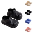 thumbnail image 1 of CAIXIA Garden Clogs Kids Toddler Boys Summer Sandals Soft Sole On Casual Outdoor Beach Shoes Lightweight Breathable Elastic Comfort,Beige, 1 of 4