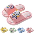 thumbnail image 1 of CAIXIA Girls Clogs Kids Cartoon Linen Slides Soft Indoor Outdoor Home Pool Beach Bathroom Slippers for Girls and Boys,Green, 1 of 3