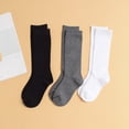 thumbnail image 1 of CAIXIA Girls Knee High Socks Seamless Cotton School Uniform Socks for Kids Breathable Long Tube Stockings, 1 of 5
