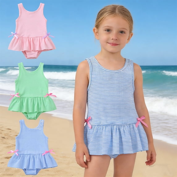 CAIXIA Girls One Piece Swimsuit Girls Bathing Suits Adjustable Straps Allover Printed Y2k Swimsuit Ruched Hollow Out Quick Dry Mesh Summer Swimwear