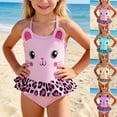 thumbnail image 1 of CAIXIA Girls Tankini Swimsuits Size 14-16 Trendy Polka Dot Stretchy Upf 50+ Uv Sun Protection Girls Cutout One-Piece Bathing Suit for Cute Swimwear, 1 of 9