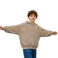 thumbnail image 1 of CAIXIA Hoodies Y2K Unisex Secreat Message Hoodie Girls Girls Casual Hooded Pullover Lined Top With Graphic Print Pocket For Everyday Outdoor Play And Youth Activities Comfortable Sweatshirt,Khaki, 1 of 6