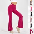 thumbnail image 1 of CAIXIA Jeggings for Women High Waisted Seamless Flared Workout Pants Casual Bootcut Yoga Pants Flared Leggings for Women for Workout Running Athletic Activewear, 1 of 6