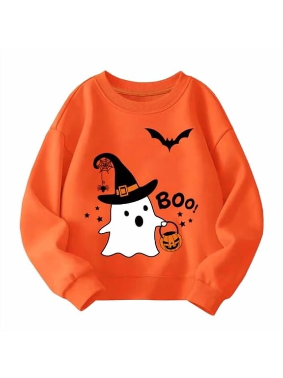 Kids Sweatshirts for Girls Crew Cozy Long Sleeve Sun Shirts Embroidered Medium Weight Pullover Workout Tops Back To School Clothes for Teen Girls Y2k
