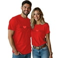thumbnail image 1 of CAIXIA Matching Couples T‑Shirts for Him and Her Love Matching Outfits Valentine Anniversary Wedding Couples Gifts,Unisex/S, 1 of 4