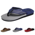 thumbnail image 1 of CAIXIA Men's Soft Flip Flops, Comfortable Thong Sandals, Lightweight Casual Slides for Indoor and Outdoor Use, 1 of 9