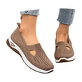 thumbnail image 1 of CAIXIA Orthopedic Dress Sneakers Women Arch Support Wide Walking Shoes for Women Mesh Knitted Slip-On Womens Sneakers Lightweight Hands-Free Mary Jane Shoes Pull-On Shoes, 1 of 7