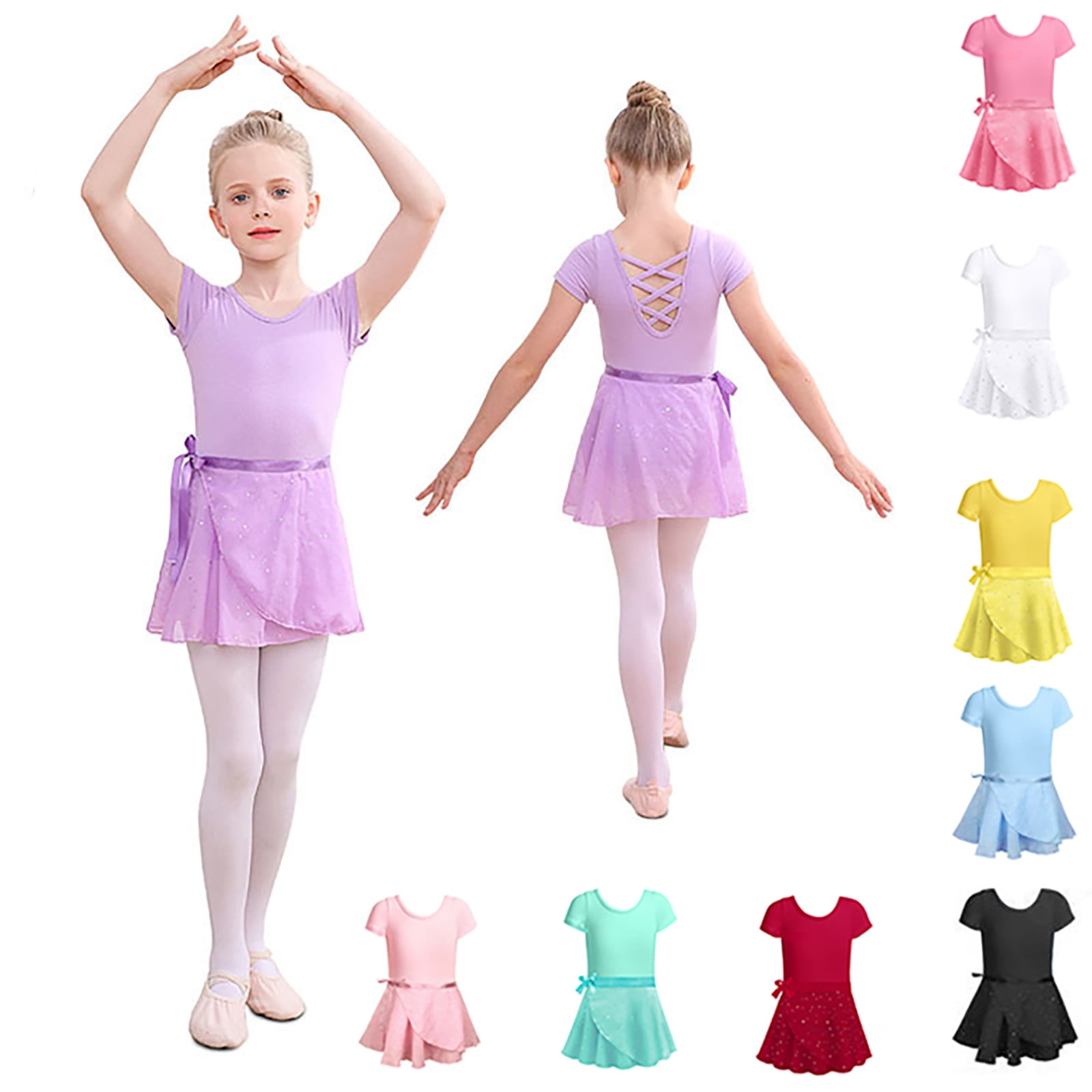 Purcolt Girls Camisole Leotards For Ballet/Dance/Gymnastics Criss-Cross Back Mesh Toddler Ballet Outfit Dancewear For 3 16 Years 795f67b3 B2f6 424d B2f3 57784af65a47.e4321246ddeaa0070bb4a2e478f4abc3