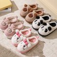 thumbnail image 1 of CAIXIA Slippers for Girls Memory Foam Sherpa Lining Graphic Print Non Slip House Slippers for Toddler Girl Warm Cozy Indoor Outdoor Shoes Girl Gifts, 1 of 5