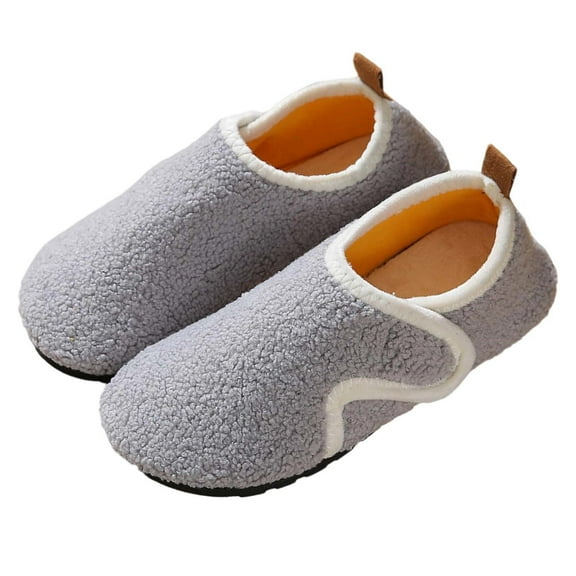 CAIXIA Slippers for Women Men Rubber Soles House Slippers Indoor House Shoes On Slipper Socks for Home Bedroom Swollen Edema Feet