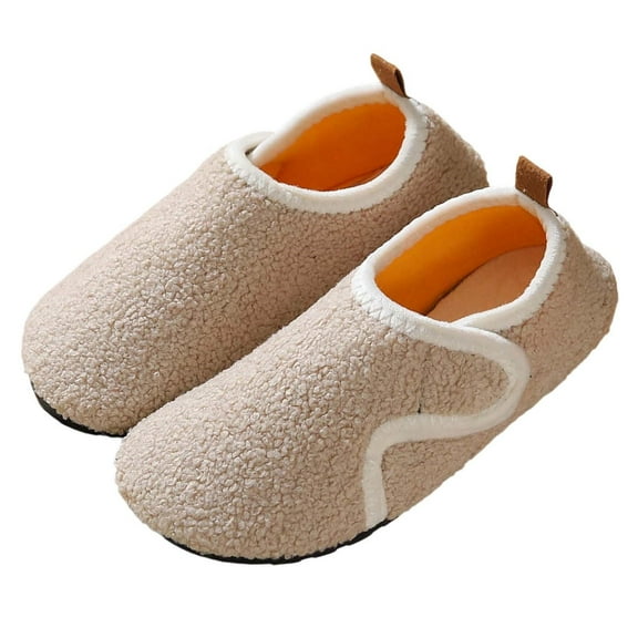 CAIXIA Slippers for Women Men Rubber Soles House Slippers Indoor House Shoes On Slipper Socks for Home Bedroom Swollen Edema Feet