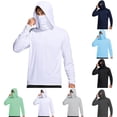 thumbnail image 1 of CAIXIA Sun Hoodie Women Pockets Long Sleeve Tops Shirts Upf 50+ Sun Protection Womens Jackets Spring Quick Dry Outdoor Performance Jacket, 1 of 5