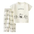 thumbnail image 1 of CAIXIA Toddler Girl Outfit Little Girls P𝙖𝙟am𝙖s Long Sleeve Funny Graphic Boys T Shirts Size 7 Short Sleeve with Pants 2 Pieces Elastic Waist Clothes for Boys 10-12 5-9 Years, 1 of 3