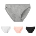 thumbnail image 1 of CAIXIA Women Underwear No Show Woman Panties Lightweight Elastic Waistband Invisibles Briefs Bikini Panties, 1 of 3