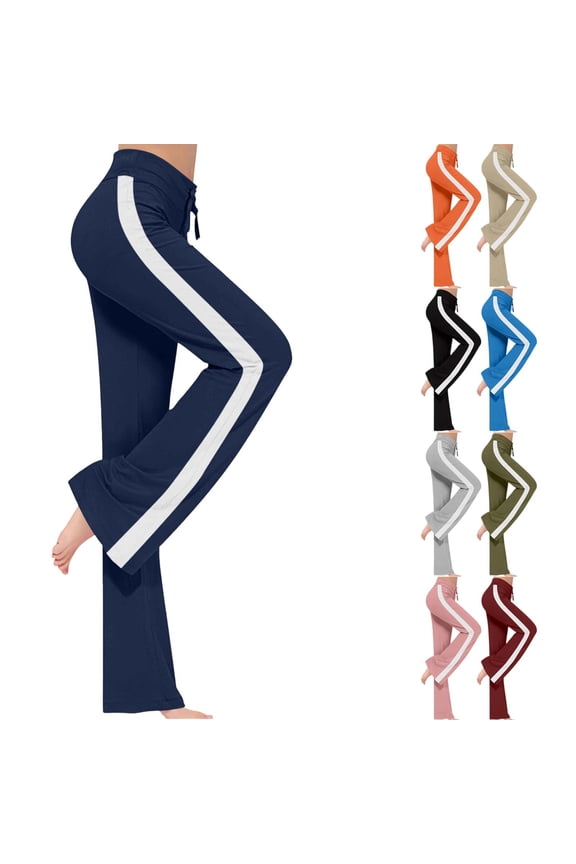 Women's Leggings Plus Size Bootcut Dance Pants Casual Bootcut Yoga Pants Compression Leggings for Workout Running Athletic Activewear