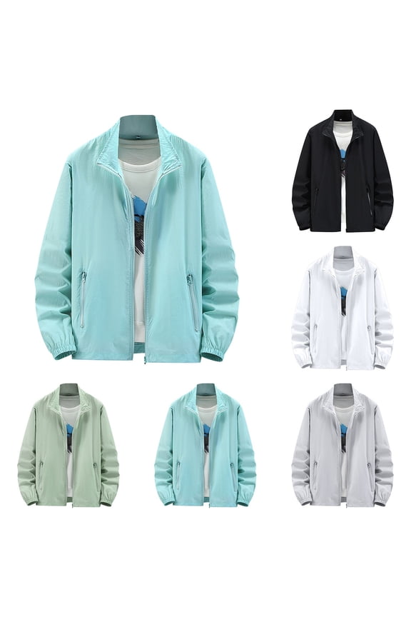 Women's Upf 50+ Lightweight Athletic Jacket Zip Up Long Sleeve Shirts Upf50+ Uv Sun Protection Spring Jackets for Women Quick Dry Rash Guard Outdoor Hiking Active