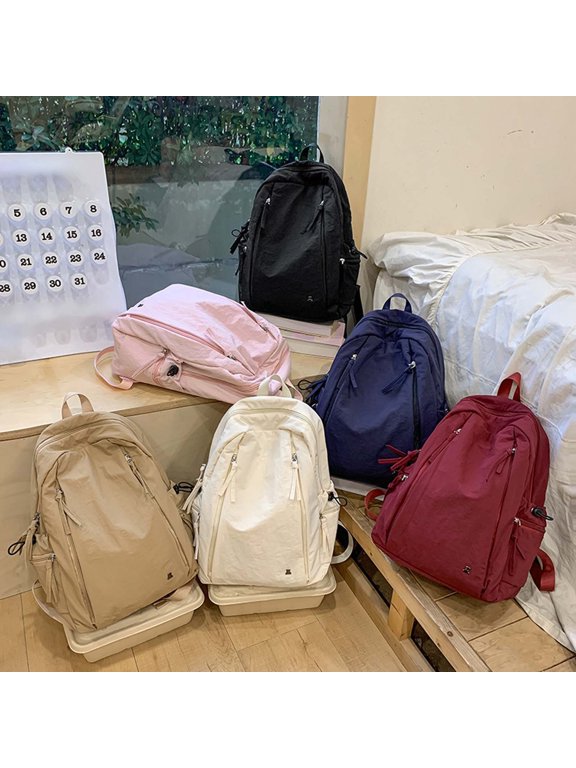 Womens Backpack with Multi-Pockets Back To School Supplies Work Backpack Padded School Tote Bag Middle High School, College, Travel