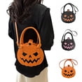 thumbnail image 1 of CAIXIA Womens Crossbody Bag Womens Halloween Pumpkin Printed Crossbody Messenger Bag, Compact Satchel Unique Handmade Shoulder Tote Purse, 1 of 7