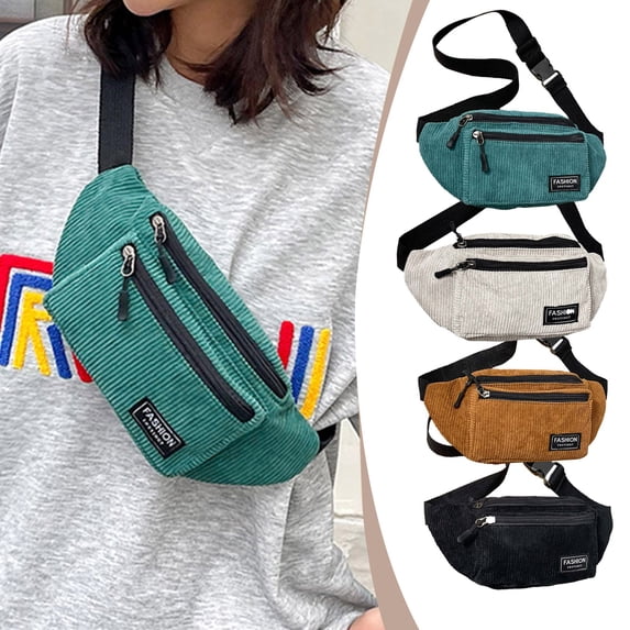 CAIXIA Womens Crossbody Purse Unisex Textured Small Chest Crossbody Waist Bag, Casual Sports Daily Shoulder Messenger Purse For Men Women